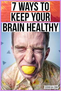 Smoking, diabetes, and high blood pressure can take a toll on your brain. Here are things that can help. Click on link to read 7 ways to keep your brain healthy. #keepbraihealthy #brainhealthtips #brainfacts Foods That Improve Memory, Improve Memory Brain, Brain Psychology, Brain Tips, Brain Issues, Teaching Psychology, Brain Healthy Foods, Brain Boosting Foods