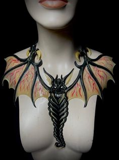 Large Bat Hand squeezed Latex necklace. This piece is all completely custom-made and variations in color are available. upon request 😉 Custom Handmade Black Jewelry, Handmade Black Fantasy Necklaces, Large Choker Necklace, Choker Necklaces, Necklace Etsy, Choker, Bat, Choker Necklace, Accessory Gift