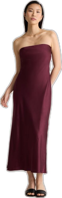 Elegant Dress With Satin Trim For Night, Elegant Night Dress With Satin Trim, Elegant Silk Midi Dress For Night, Elegant Satin Midi Dress For Night, Fitted Satin Midi Dress For Night, Fitted Satin Midi Dress For Night Events, Modal Satin Silk Dress For Date Night, Silk Satin Dress With Straight Neckline For Night Out, Elegant Dress With Spaghetti Straps And Smoothing Details