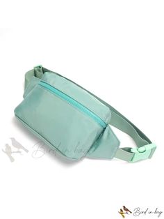 Bird in Bag - Solid Color Oxford Cloth Waist Bag with Multiple Compartments, Fashionable and Simple Shoulder Bag for Sports and Daily Use Practical Green Pouch Bag, Green Bags With Removable Pouch For Outdoor Activities, Green Belt Bag With Removable Pouch For Outdoor Activities, Green Belt Bag With Removable Pouch For Outdoor, Green Pouch Bag For Outdoor Activities, Sporty Bag With Zipper Pouch For Outdoor Activities, Functional Green Portable Bags, Functional Green Compact Bags, Green Sports Bag With Zipper Pocket