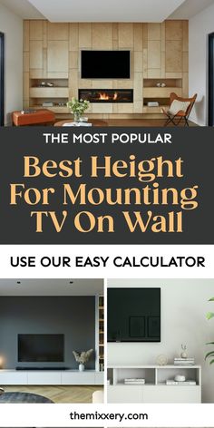 Best Height For Mounting TV On Wall Tvs Mounted On The Wall, How High To Mount Tv On Wall Above Fireplace, 85” Tv On Wall, How To Hang A Tv On The Wall, How High To Mount Tv On Wall, Tv Height On Wall Mounted Tv, Mounting Tv On Wall, Tv Mounted On The Wall In Living Room, Mounted Tv Living Room