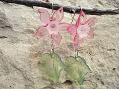 Pink Daffodil Earrings bright pink flower dangle earrings | Etsy Daffodil Earrings, Flower Dangle Earrings, Parts Of A Flower, Beading Projects, Art Archive, Etsy Earrings Dangle, Earrings Etsy, Diy Earrings, Spring Floral