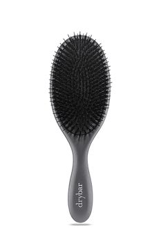 Flat Mate Boar Bristle Hair Brush | Drybar Best Detangling Brush, Hair Dryer Set, School Wishlist, Ceramic Brush, Perfect Blowout, Boar Bristle Brush, Scalp Scrub, Detangling Brush, Hair Help