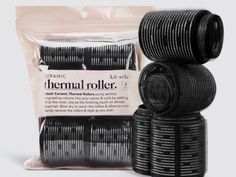 ceramic thermal rollers pump serious long-lasting volume into your waves and curls by adding lift at the roots. Use as the finishing touch on almost dried hair. (For the best results on curly hair textures, blow-out hair smooth and apply rollers while hair is still warm.) Insert the rollers one as a time, focusing on areas where you wish to have the most volume. With curlers in place do one last shot of heat with a blow dryer to warm the rollers and allow to cool. Once hair is completely cool and dry, gently remove the rollers and style as you wish.  roduct Information: 2 rollers are 2.25'' 4 rollers are 2'' 2 rollers are 1.5'' *Each package includes 8 rollers total Rollers For Long Hair, Velcro Curlers, Rollers For Hair, Curlers For Short Hair, Velcro Hair Rollers, Curlers For Long Hair, Roller Hair, Velcro Rollers, Hair Curlers Rollers