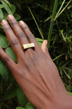 Handmade in Nairobi , Kenya! Crafted with brass. Size 7US. SHIPPING Express shipping (via DHL) takes 2-5 WORKING DAYS to be delivered to you. Everyday Brass Open Ring Jewelry, Minimalist Brass Ring Jewelry, Minimalist Brass Ring, Unique Brass Stackable Rings As Gift, Everyday Open Metal Ring Jewelry, Minimalist Handmade Wide Band Promise Ring, Unique Everyday Open Ring, Stackable Brass Jewelry As Gift, Unique Gold Midi Rings For Everyday