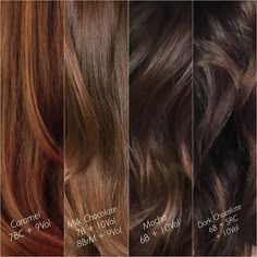 Milk chocolate Chocolate Hair Color Formula, Carmel Brown Hair Color, Carmel Brown Hair, Milk Chocolate Hair Color, Milk Chocolate Brown Hair, Milk Chocolate Hair, Chocolate Hair Color, Shades Of Brown Hair