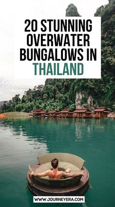 20 Stunning Overwater Bungalows In Thailand Overwater House, Thailand Accommodation, Weddings 2025, Vacation Thailand, Overwater Villa, Thailand Resorts, Asia Cruise