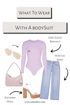 Lavender Bodysuit Outfit, Trendy Denim Bodysuit For Spring, Chic Purple Bodysuit For Spring, Purple Bodysuit Outfits, Trendy Purple Party Bodysuit, Chic Stretch Purple Bodysuit, Chic Fitted Purple Bodysuit, Pink Bodysuit Outfit