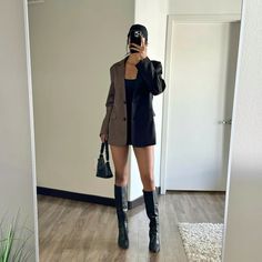 Fall Blazer, Blazer Outfit, Rainy Day Outfit, Blazer Outfits