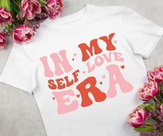 Experience the powerful message of self-love with our In My Self Love Era tee! This comfortable and stylish shirt is designed to inspire and empower, reminding you to make self-love a priority in your life. Wear it proudly and join the self-love movement! Self Love Shirt, In My Era, My Self, Stylish Shirt, Love Shirt, Stylish Shirts, Breathable Fabric, Self Love, Daily Wear