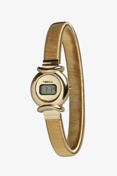 WCHACCT - Accordion Circle Watch – Los Angeles Apparel Delicate Watch, Circle Watch, Victoria Paris, Woman In Gold, Los Angeles Apparel, Gold Apple Watch, Vintage Watches Women, Bangle Watches, Watch Repair