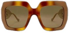 Casual Gucci Shield Sunglasses With Tinted Lenses, Gucci Brown Rectangular Sunglasses, Yellow Tinted Gucci Sunglasses, Gold Gucci Sunglasses With Glass Material, Gucci Brown Tinted Shield Sunglasses, Gucci Brown Tinted Sunglasses, Casual Sunglasses, Chain Sunglasses, Buy Gucci