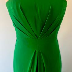 Max Azria Emerald Green Evening Gown In Size 6 Fully Lined With An Inner Corset. Can Be Worn With Straps Or Strapless Green Fitted Gown With Ruched Bodice, Green Fitted Gown With Pleated Bodice, Fitted Green Gown With Ruched Bodice, Fitted Green Gown With Pleated Bodice, Fitted Green Maxi Dress With Ruched Bodice, Fitted Green Evening Dress With Pleated Bodice, Green Pre-draped Evening Dress With Fitted Bodice, Elegant Green Maxi Dress With Pleated Back, Pre-draped Green Evening Dress With Fitted Bodice