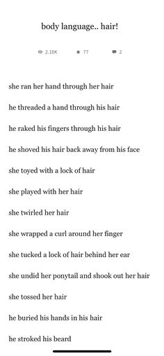 the poem is written in black and white with an image of a woman's hair