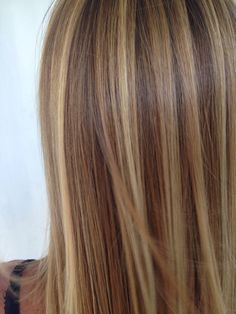 Medium weave highlights Highlights And Lowlights, Hair Styles Color, Hair Color And Cut, Brown Hair With Highlights, Long Blonde, Light Brown Hair