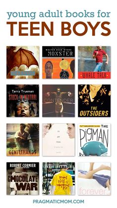 Young Adult Books for Teen Boys Young Adult Books, Book Of Teenager, Classic Books For Teens, Best Poetry Books For Teens, Books For Ages 11-13