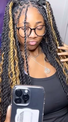 Boho Passion Twists With Color, Ways To Style Island Twists, Peekaboo Island Twist, Morning Before School, Intricate Hairstyles, Peekaboo Hair Colors, Island Twist, Black Kids Braids Hairstyles