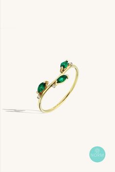 Elegant Party Rings With May Birthstone, Elegant Green Rings For Parties, Elegant May Birthstone Rings For Party, Elegant May Birthstone Party Rings, Elegant Party Rings With Birthstone, Elegant Birthstone Rings For Party, Elegant Green Birthstone Ring, Fine Jewelry Green Emerald Party Ring, Fine Jewelry Green Emerald Ring For Party