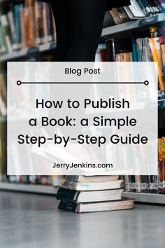 a person standing on top of a pile of books with the title how to polish a book a simple step - by - step guide