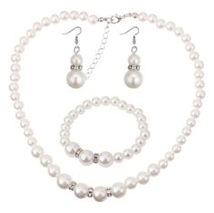 PRICES MAY VARY. Title: COLORFUL BLING 1920s Classic Faux Pearls Necklace Multi-Layer Strand Bracelet Dangle Earrings Set Beads Accessories Wedding Costume Party Jewelry for Women Girls-B. Product Type: Departments > Women > Jewelry > Jewelry Sets Pearl Bangle Bracelet, Beads Accessories, Wedding Costume, Pearl Necklace Earrings, Pearl Necklace Set, Pearl Bangle, Pearl Jewelry Sets, Pearls Necklace, Accessories Wedding