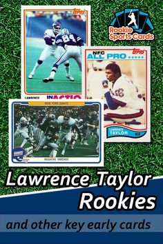 When collectors talk about Lawrence Taylor’s rookie card they are usually talking about his 1982 Topps #434 card, but that isn’t the only Lawrence Taylor rookie. Topps issued several more Lawrence Taylor’s in 1982, there is a truly rare oddball card on there, and Taylor also made a cameo appearance on a Fleer team card. In this article, I’ll walk you through all of these cards. Lawrence Taylor, Taylor S, New York Giants, Talk About