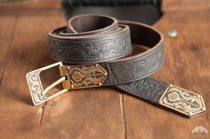 SCA, LARP Leather Belt “Knight of Fortune" Medieval Accessories, Viking Belt, Medieval Armour, Medieval Belt, Ren Fest, Belts Men, Historical Reenactment, High Leather Boots, Fantasy Costumes