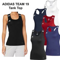 Find Adidas Team 19 Tank Top Climacool Sleeveless Top Women Training Jersey on eBay in the category Clothing, Shoes & Accessories>Women>Women's Clothing>Activewear>Activewear Tops. Adidas Sleeveless Sports Tank Top, Adidas Sleeveless Tank Top For Sports, Adidas Tank Top For Summer Sports, Adidas Fitted Sleeveless Tank Top, Adidas Sleeveless Fitted Tank Top, Fitted Sleeveless Adidas Tank Top, Adidas Casual Sleeveless Top, Casual Adidas Sleeveless Top, Adidas Summer Sleeveless Tops