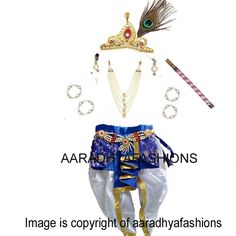 Beautiful Indian Traditional Krishna Dress for Kids. Please message us for size details. Dupatta Dhoti Bajubandh Mor pankh Bansuri Mala Mukut Krishna Dress For Kids, Kanha Dress, Krishna Dress, Kids Kurta, Dress For Kids, Kids Dresses, Indian Traditional, Kurta With Pants, Dress Satin