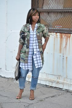 MIX'N UP! ~ "Sweenee Style" Effortless Street Style Jacket Layering Outfit, Edgy Style Aesthetic, Denim Jacket Layering, Plus Size Concert Outfit, Edgy Plus Size, Jacket Layering, Aesthetic Plus Size, Jacket Outfit Women