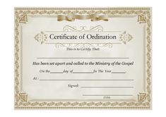 an award certificate is shown in gold and white with a ribbon around the border on it