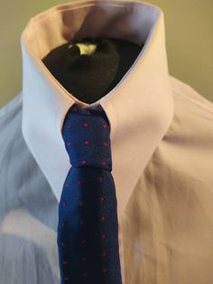 This is a fully lined made to order,  square ended tie and is made from premium grade silk.  The lining is made from brushed wool. The tie measures: Length = 134 cm Width of blade end = 6 cm You can select to have the blade end with a drawn end fringe (frayed) or the classic square end look.  The tie pictured has a classic square end look. Should you wish we can also made pocket cards to match your tie - just order from the site and indicate which material you would like. There will only be 4 of these ties available. Classic Blue Neckwear For Semi-formal Occasions, Classic Blue Standard Tie, Blue Tailored Ties For Business, Fitted Blue Neckwear For Black Tie Events, Classic Navy Ties For Work, Blue Semi-formal Necktie, Polka Dot Fitted Ties For Business, Blue Semi-formal Standard Tie, Blue Semi-formal Neckwear