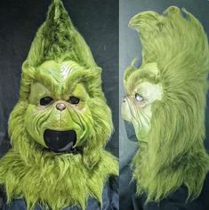 Hello, we are monster mask usa, a group of artists who work with latex 100% by hand, 6 years of experience in making exclusive masks and costumes for Halloween, parties, cosplay We do not handle product returns, since it is made 100 to order and by hand. Processing time if not in stock is 5 to 6 days, we ship by USPS in the United States or by FedEx If you have any disagreement with the product, first write to us in the chat, we will gladly resolve Grinch Mask, Monster Mask, Costumes For Halloween, Green Monster, Green Monsters, Halloween Parties, Drawer Knobs, Knobs And Pulls, Grinch