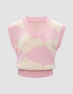 Celana Pink, Celana Jogger Wanita, Check Sweater, Outfit Png, Stage Outfits, Lookbook Outfits, Dream Clothes, Teen Fashion Outfits, Check Pattern