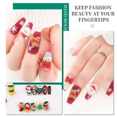 "Glowing Christmas Nails with LED Effects"
#GlowNails #LEDNails #ChristmasLights #FestiveGlow #HolidayNails Glow Nails, Hand Molding, Rhinestone Nails, Holiday Nails, Christmas Nails, Christmas Lights, Fashion Beauty, Nail Art