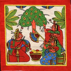 Art Indian, Indian Painting, Tanjore Painting, Madhubani Art