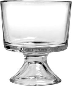 an empty glass on a white background