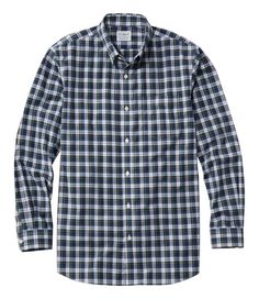 Customers love the high-quality craftsmanship of our wrinkle free button down shirt, which gives you all the comfort of cotton, with none of the wrinkles. Traditional Fit: Relaxed through the chest, sleeve and waist. 100% cotton poplin. Fine 80s two-ply fabric for longer wearability. Features wrinkle-free performance that won't wash out. Our innovative TrueCool® fabric wicks moisture away from your skin and helps it dry quickly. Machine wash and dry. Button-down collar and single chest pocket. I Classic Relaxed Fit Flannel Shirt For Spring, Casual Business Shirt, Wrinkle-resistant, Cotton Collared Shirt With Wrinkle Resistance, Casual Business Shirt With Wrinkle-resistant Fabric, Casual Wrinkle-resistant Shirt For Business Casual, Casual Wrinkle-resistant Work Shirt, Casual Cotton Tops Wrinkle-resistant, Spring Casual Wrinkle-resistant Tops, Classic Relaxed Fit Flannel Shirt