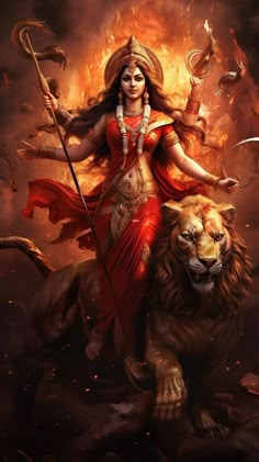 Jai Maa Durga, Hindu Goddesses, Durga Photo, Durga Picture, Indian Goddess Kali, Durga Ma