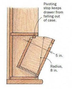 Tilt Drawer, Diy Shoe, Spice Cabinet, Work Diy, Wood Working Gifts, Aging Wood, Woodworking Jigs