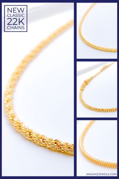 Just added! 22k Gold Chains for men and women! Gold Chains For Men, Chain Design, Yellow Gold Chain, Chains For Men