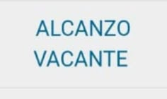 the words alcanzo vacante are shown in blue