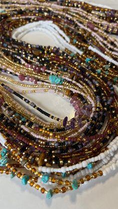 I'm pleased to offer my handmade waist beads to you at wholesale pricing. With these strands, you will be able to make at minimum 2x profit off of your initial investment( depending on your markup). All waist beads will be traditional tie-ons on a standard 50-inch string. These waist beads will be seed beads and accent beads. As well as an option for crystal waist beads. There are 3 design options to choose from 1. Intuitive design- Leave it to me and I'll intuitively create all the waist bead s Bohemian Tiny Beads Waist Beads For Festival, Bohemian Multi-strand Waist Beads For Gift, Bohemian Multi-strand Waist Beads As Gift, Bohemian Style Colorful Waist Beads For Gift, Handmade Heishi Beads Waist Beads For Beach, Handmade Bohemian Waist Beads As A Gift, Handmade Bohemian Waist Beads For Gift, Bohemian Handmade Waist Beads As A Gift, Handmade Multi-strand Waist Beads As Gift