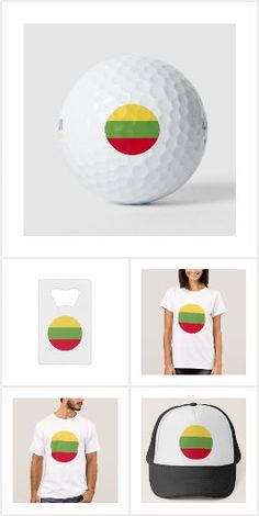 the golf ball has been designed to look like it is painted with different colors and shapes