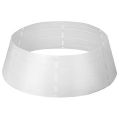 a white plastic bowl on a white background