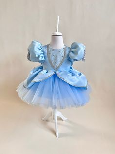 Cute Cheap Princess Dress For Playtime, Cheap Princess Dress For Playtime, Cheap Cute Princess Dress For Playtime, Toddler Princess Dress Pattern Free, Cinderella Tutu Dress Birthday, Disney Toddler Dresses, Princess Cinderella Costume, Baby Princess Costume, Cinderella Tutu Dress