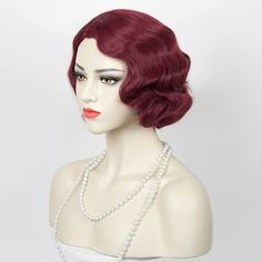 Category:Synthetic Wig; Gender:Women's; Wig Type:Cosplay Wig; Occasion:Daily Wear,Party / Evening,Vacation,Daily,Cosplay Costumes; Age Group:Adults; Cosplay Works:Roaring 20s; Color Shade:Black,Brown,Light Brown,Burgundy,Blonde; Hair Material:Synthetic Hair; Cap Construction:Machine Made; Texture:Curly; Length:Short; Features:Cosplay,Easy to Carry,Fashion,Comfortable,Soft; Heat Resistant:Yes; Listing Date:07/31/2023; Cap Circumference:; Front to Back:; Nape of Neck:; Side to Side Across Forehead Roller Sets, Short Curly Wig, Cheap Costumes, 1920s Vintage, Short Curly Wigs, Hair 2024, Wave Wig, Nape Of Neck, Roller Set