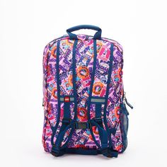 The LEGO® Space Explorer backpack is a must-have for schooltime adventures! Crafted from high-quality rPET fabric, this backpack is not only durable but also water resistant. The LEGO® Space Explorer backpack takes your schooltime adventures to outer space with its front heat transfer graphic, showcasing an all-over print of LEGO® Space-themed graphics. This backpack boasts all the features you love: 360 reflective elements for added safety, a large zipped main compartment, a convenient water bo Multicolor Backpack For End Of School Year Outdoor Activities, Back To School Adventure Backpack In Nylon, Nylon Backpack For Adventure And Back To School, Back To School Nylon Backpack For Adventure, Multicolor Backpack For Back To School And Outdoor, Multicolor Backpack For Outdoor Back To School, Space Lego, Explorer Backpack, Space Explorer