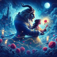 beauty and the beast wallpaper