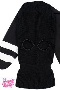 This fun and unique balaclava from Praying Rabbit is perfect for keeping you warm all season long. With stylish bunny ears, it can be worn as a beanie or ski mask to keep you looking cute while you stay cozy. Shop for your unique balaclava at PrayingRabbit.com! Bunny Balaclava, Unique Rabbit, Aesthetic Types, Mask Aesthetic, The Baddest