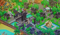 an image of a game with lots of buildings and trees